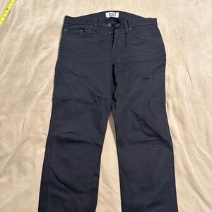 Naked & Famous Black Selvedge Denim
